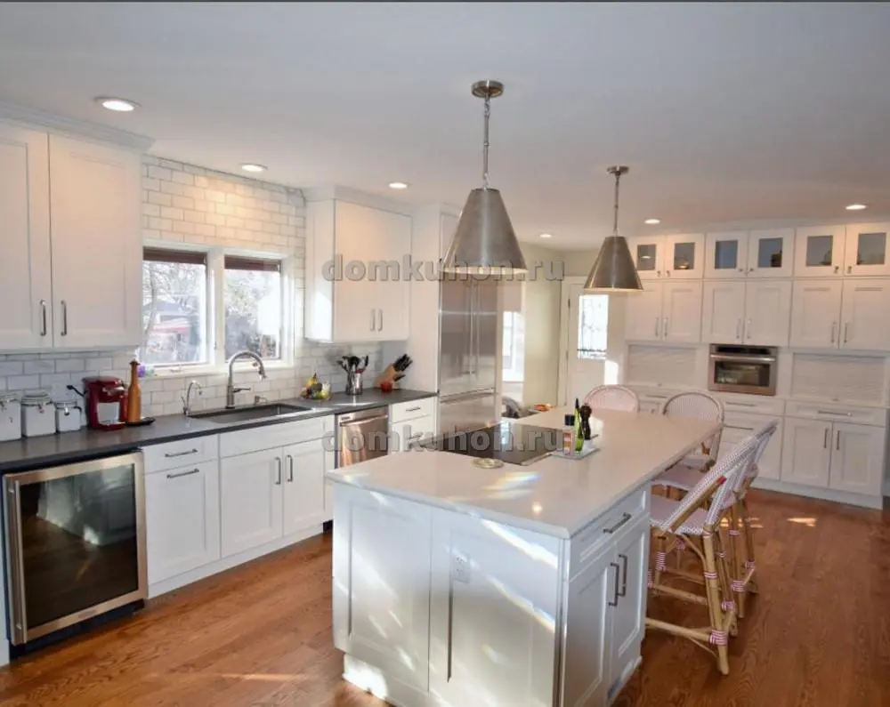 Кухня с островом - Сити